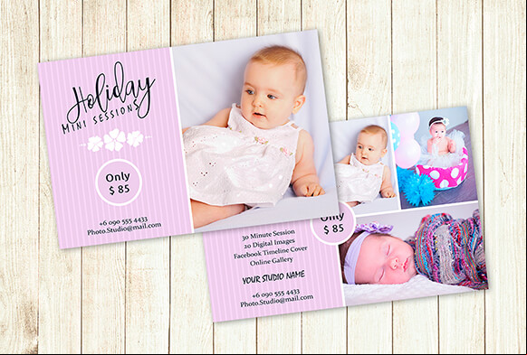 free mini session templates for photography