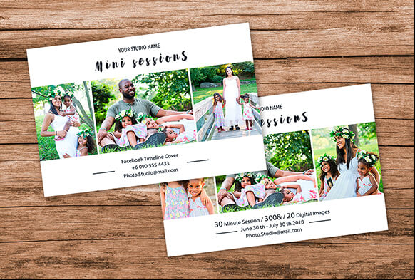 free mini session templates