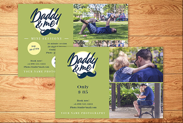 christmas mini session templates