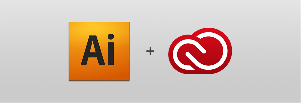 Creative Cloud и логотип Adobe Illustrator