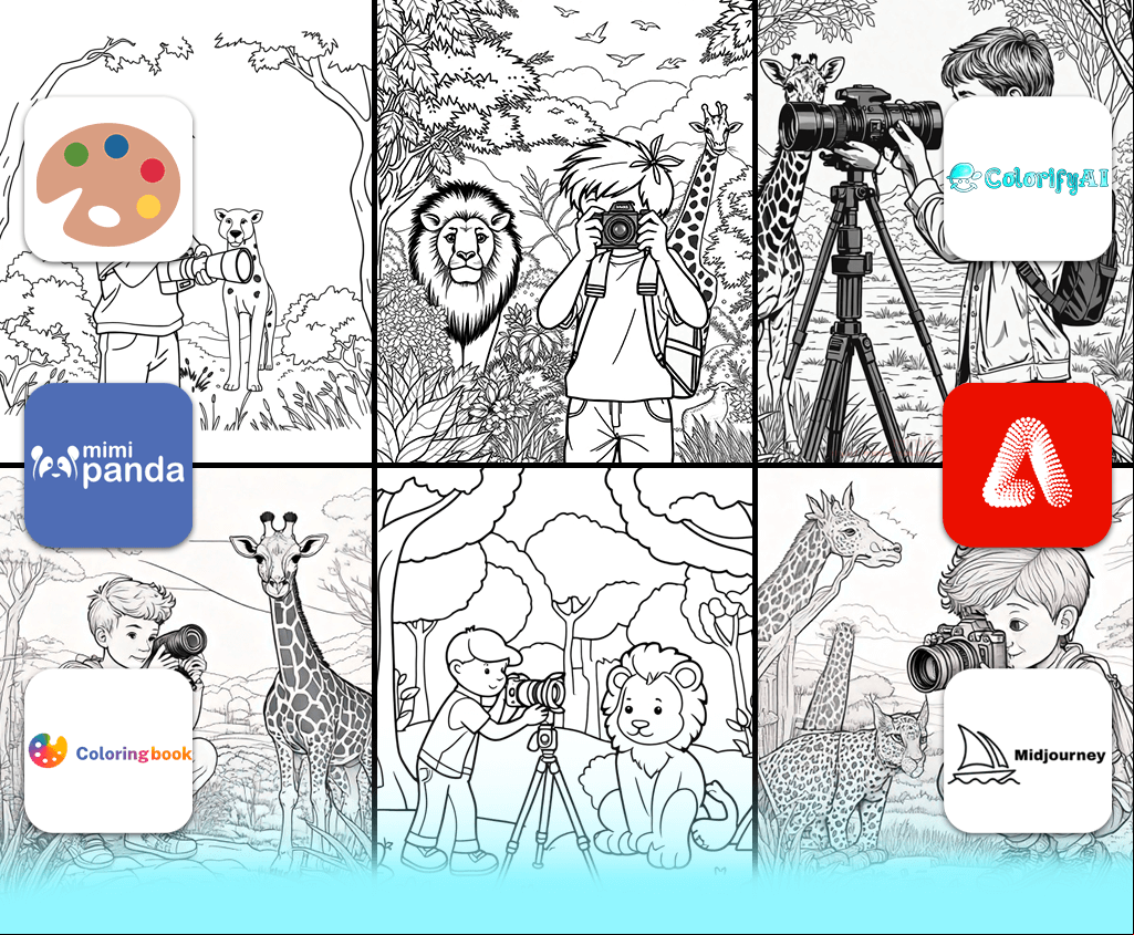 best ai coloring page generator cover