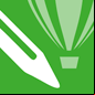 corel vector free graphic design software logo