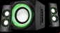 cyber acoustics ca-sp34bt bedroom speakers