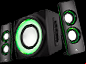 cyber acoustics ca-sp34bt wireless computer speakers
