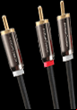 fospower rca y-adapter subwoofer cables