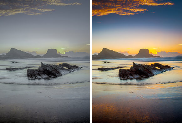 kostenlose Aurora Presets Landschaft