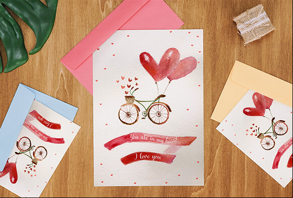 plantillas de tarjetas de san valentin gratis