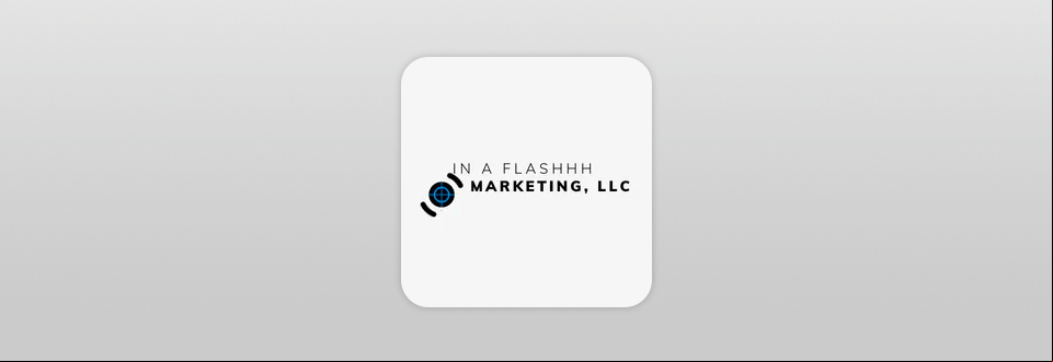 in a flashhh marketing firm logo