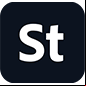 adobe stock photo selling app logo