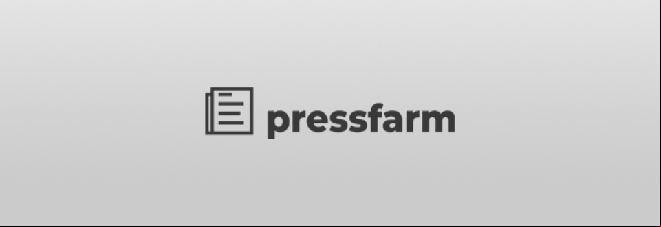 pressfarm agency logo