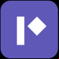 pixelied logo