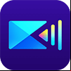 powerdirector free video editing app logo