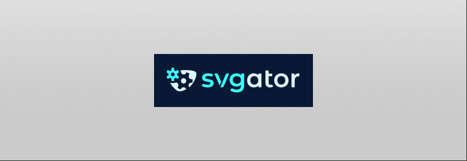 svgator svg morph animation creator logo