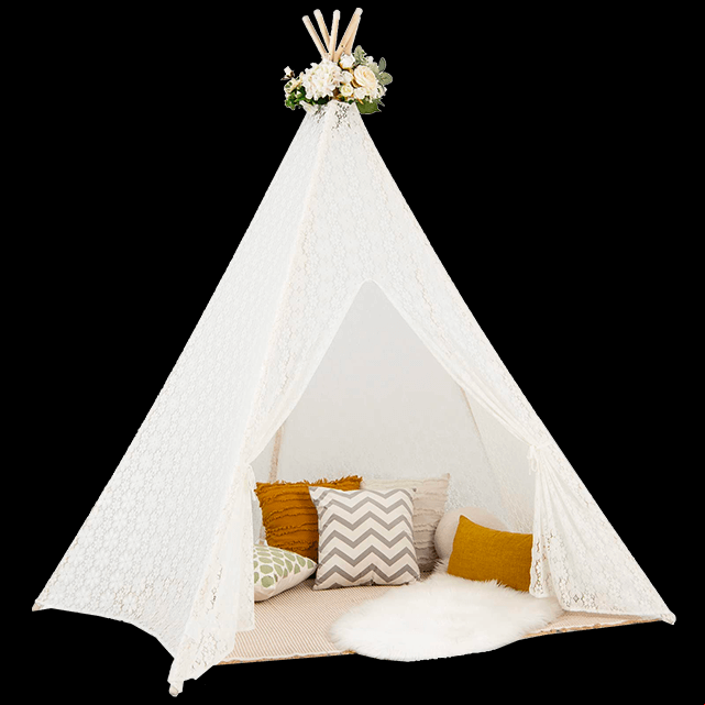 teepee wedding photography props